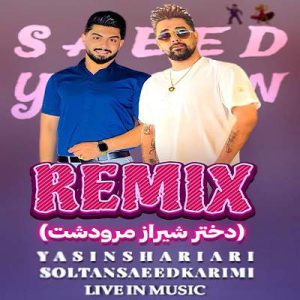 دانلود ریمیکس دختر شیراز مرودشت از سعید کریمی